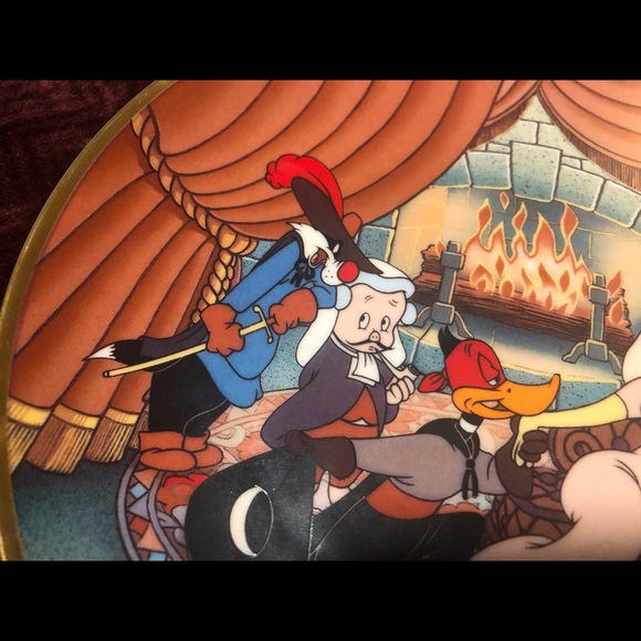 Looney Tunes Scarlet pumpernickel plate limited edition 1993 - Picture 2 of 5